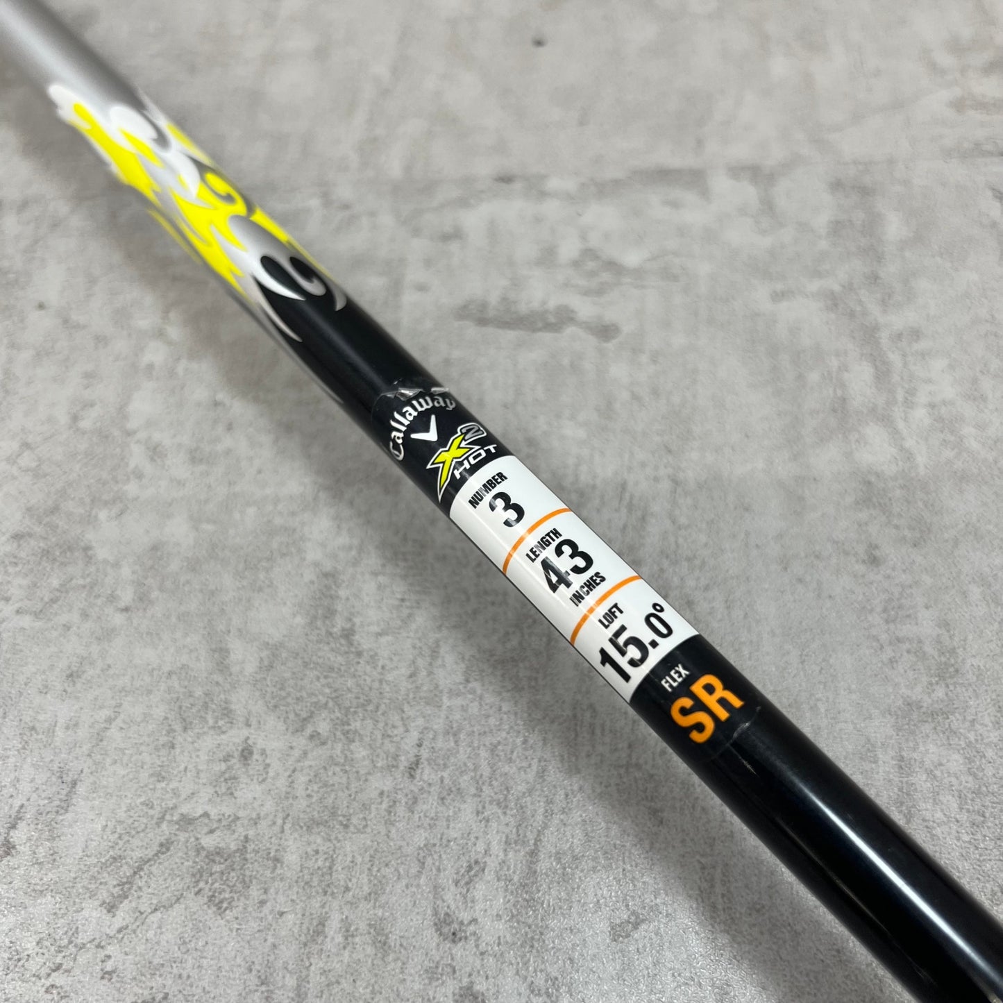 レフティー　キャロウェイ　X2HOT　メンズゴルフ　3W SR 左利き用　フェアウェイウッド　Callaway