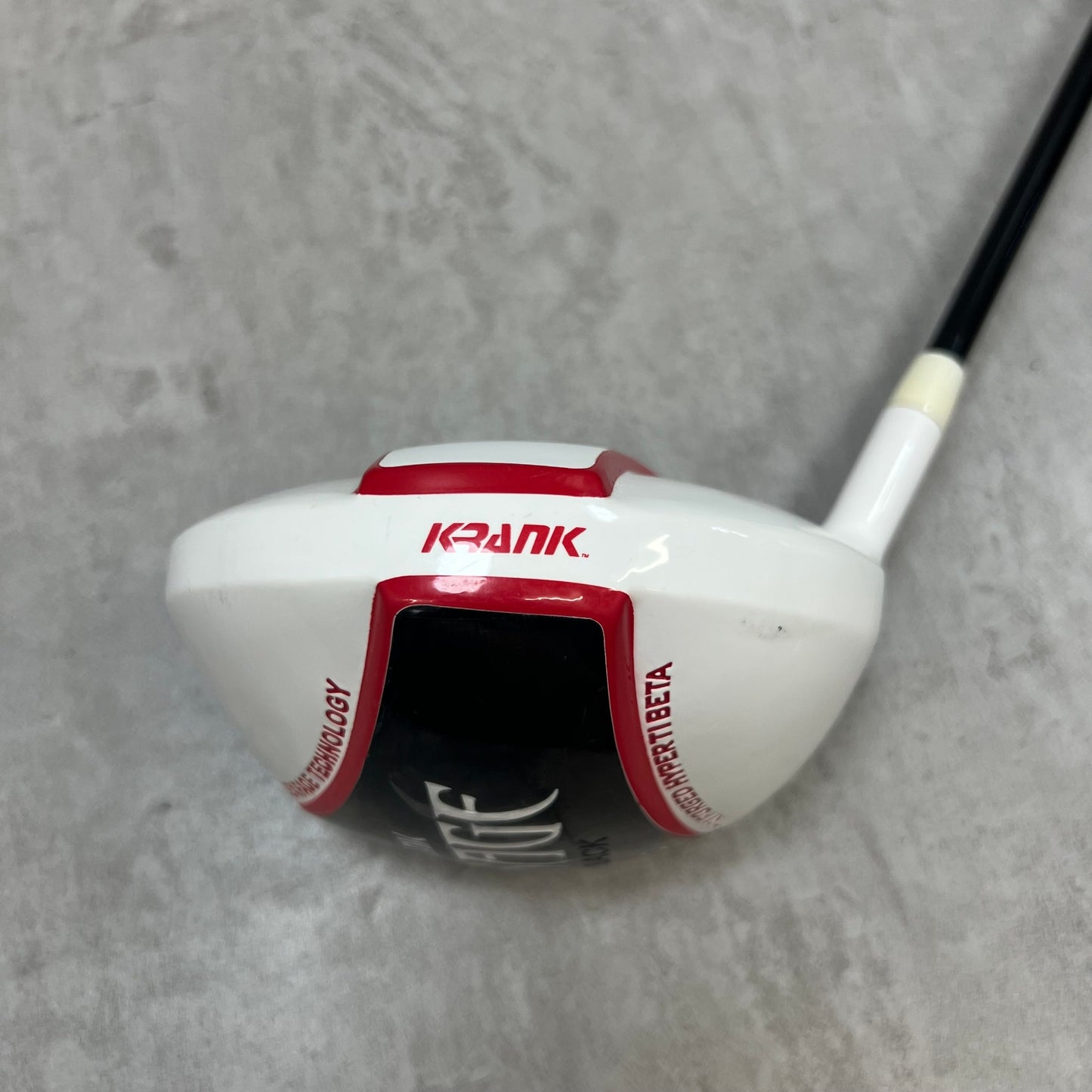 レフティー クランク レイジブラック メンズゴルフ ドライバー 9° 左利き用 R TOUR AD KRANK RAGE BLACK