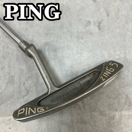 PING　ピン	メンズゴルフ	PT　パター　ピン型　クランク	35.0	インチ	右利き用
