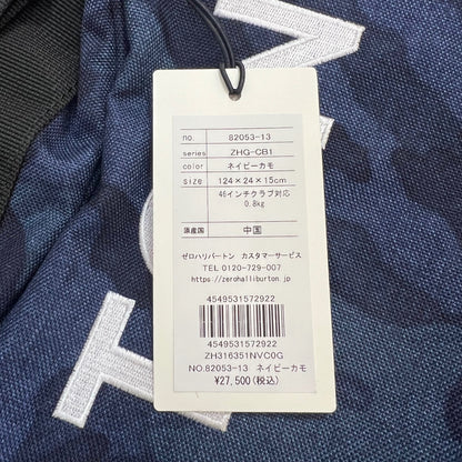 ZERO HALLIBURTON ゼロハリバートン ゴルフクラブケース ZHG-CB1 ネイビーカモフラ 46インチ対応 軽量0.8kg ショルダー付き
