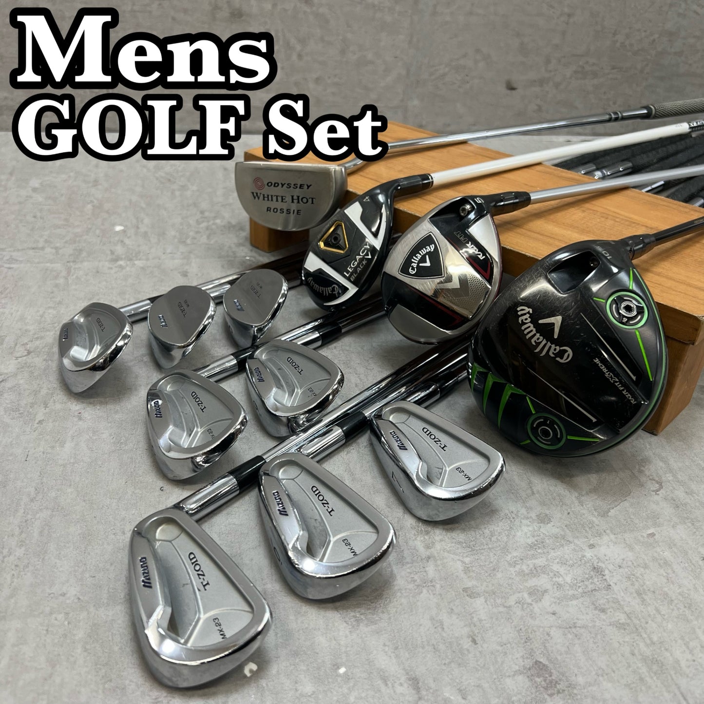キャロウェイ ミズノ メンズゴルフ クラブセット 12本 右利き用 Callaway MIZUNO