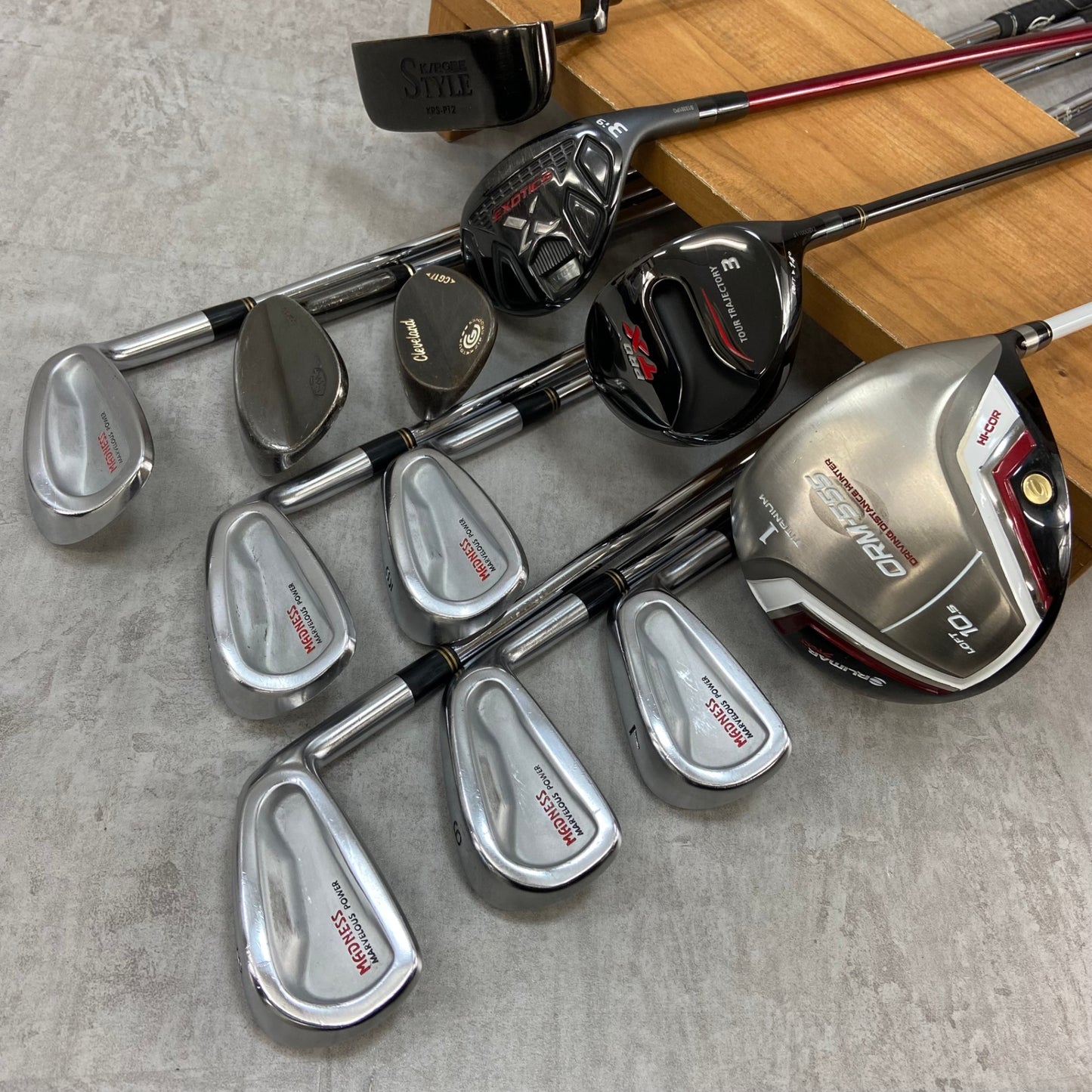 オリマー　マックスフライ　メンズゴルフ　クラブセット　8本　右利き用　ORLIMAR　MAXFLI