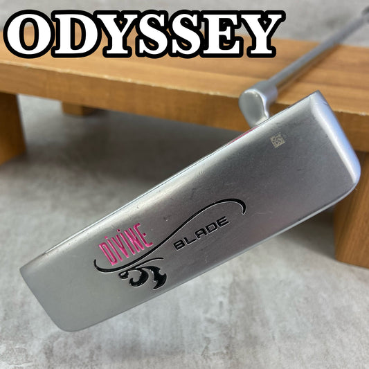 オデッセイ　ディヴァインラインブレード　レディースゴルフ　パター　ピン型　約33インチ　右利き　ODYSSEY　DIVINE BLADE