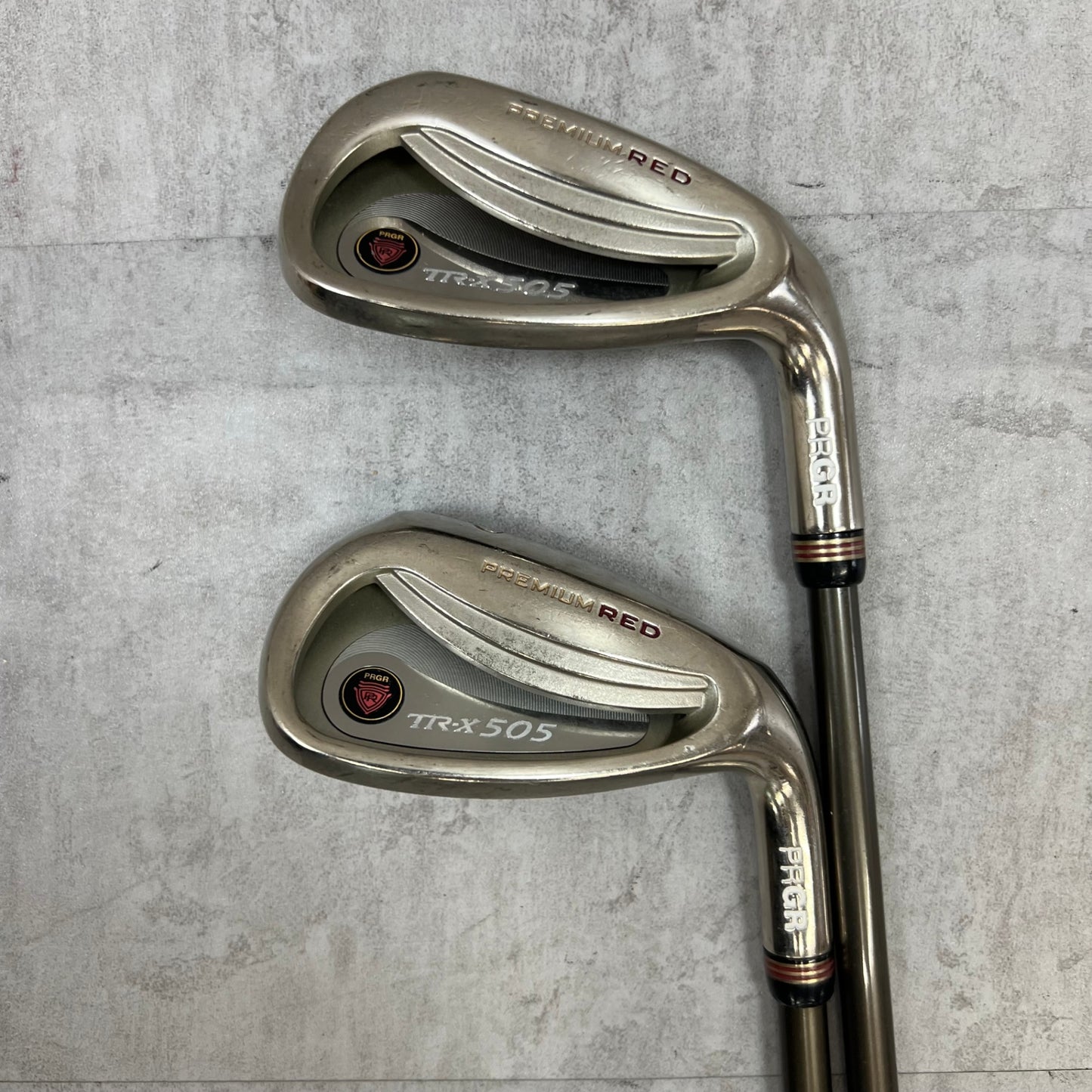 PRGR プロギア TRX505 メンズゴルフ アイアンセット 右利き 6番〜PW 5本 カーボン R2
