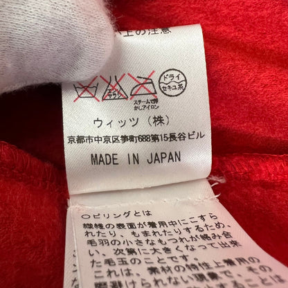 ダンスウィズドラゴン　メンズ　ゴルフウェア　フリース　レッド　赤　Dance With Dragon