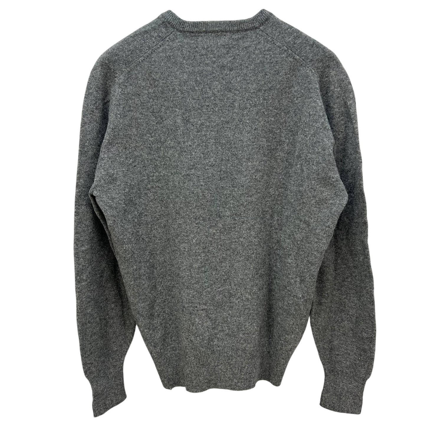 ブラックアンドホワイト　メンズゴルフウェア　Vネックセーター　L　グレー　Black＆White 　アパレル