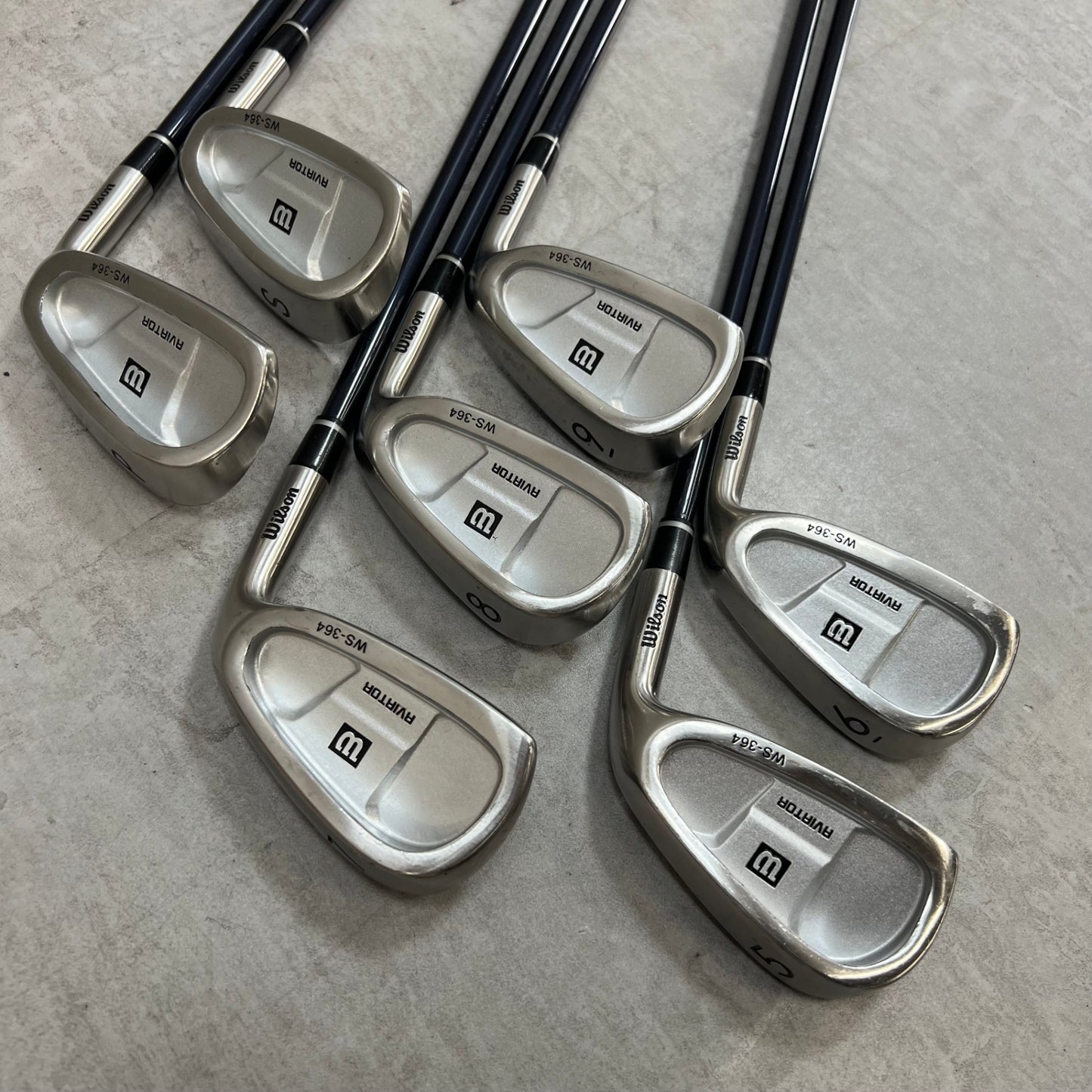 Wilson ウィルソン AVIATOR アビエーター メンズゴルフ クラブセット 11本 右利き用 カーボン S キャディバッグ付き