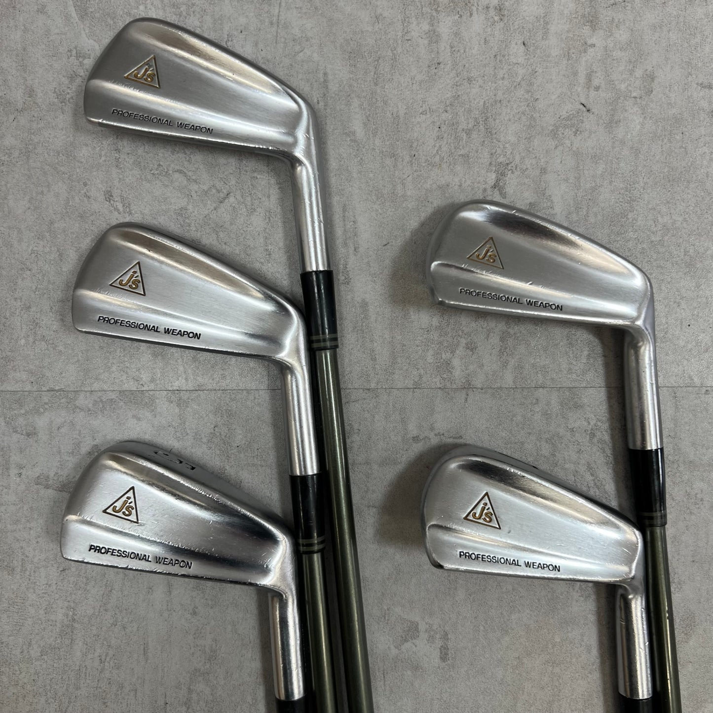 BRIDGESTONE ブリヂストン J's ジェイズ プロフェッショナル メンズゴルフ アイアンセット 3-SW 9本 右利き カーボン S