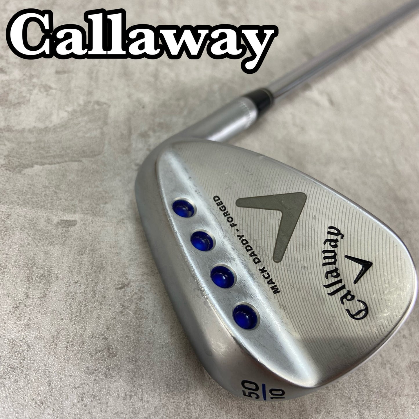キャロウェイ　マックダディ　フォージド　メンズゴルフ　アプローチウェッジ　AW　S200　右利き用　Callaway　MACK DADDY　FORGED