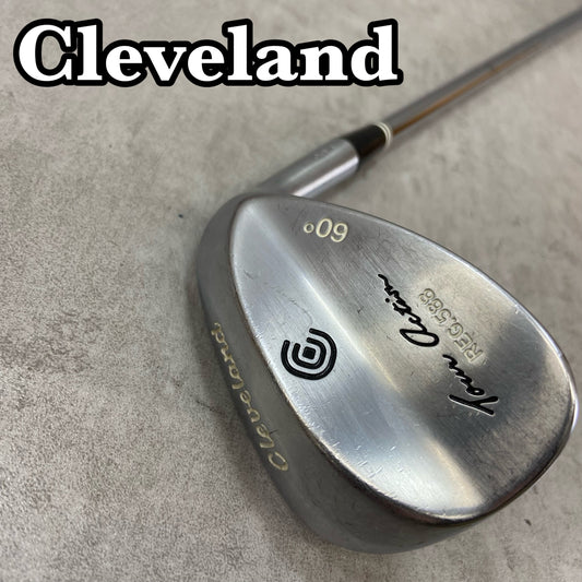 Cleveland　クリーブランド	ツアーアクション　REG558　メンズゴルフ　LW　ロブウェッジ　60°　34.5インチ　D-5　右利き用