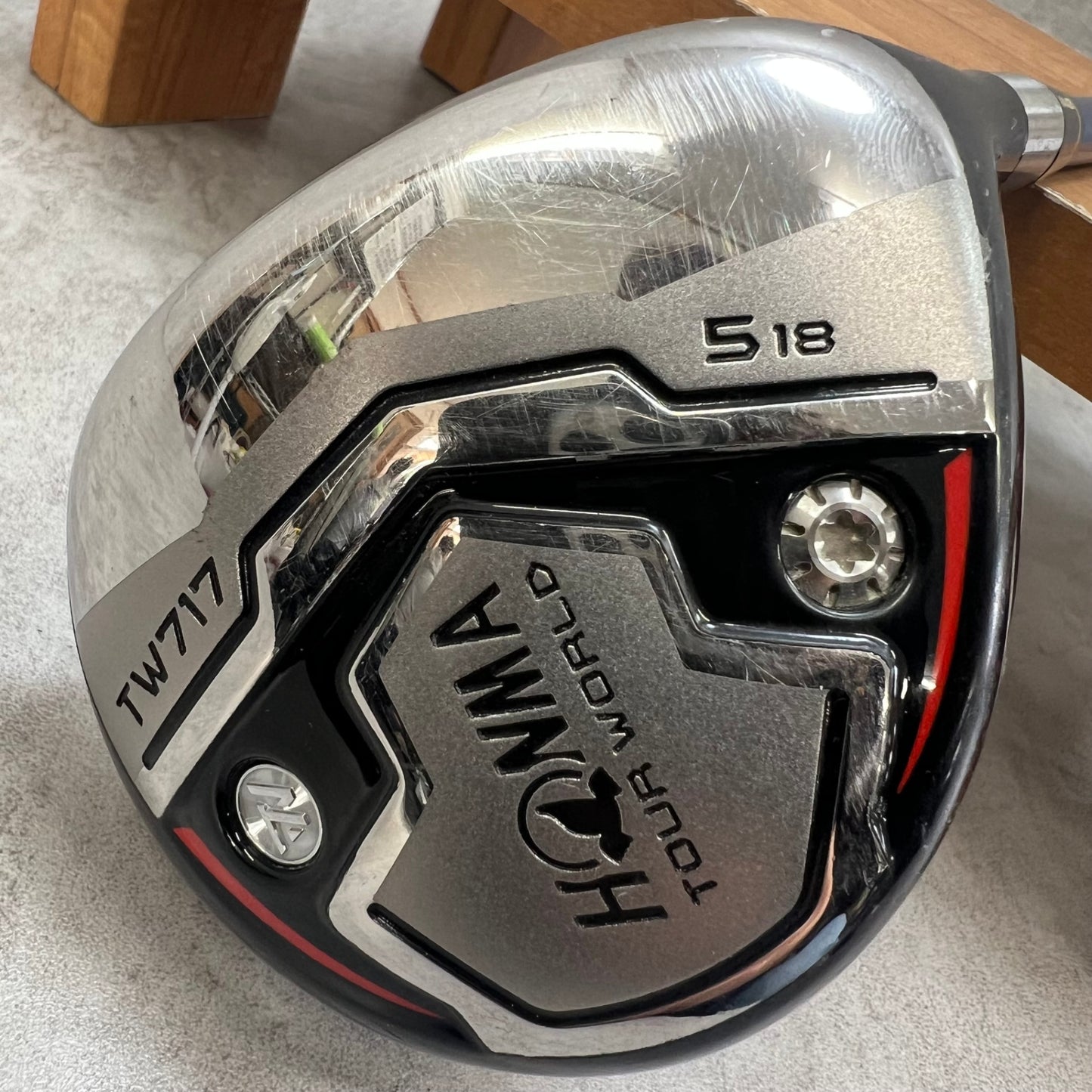 ホンマ　ツアーワールド　TW717　メンズゴルフ　5W　S　18°　右利き用　フェアウェイウッド　クリーク　HONMA　TOUR WORLD