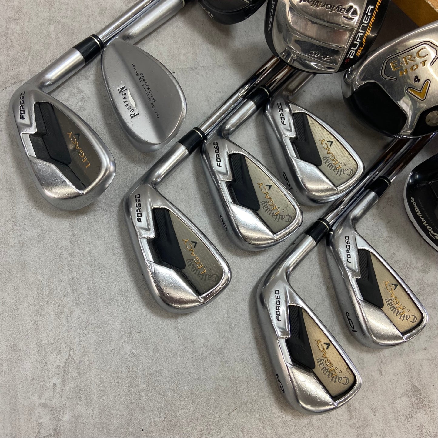 テーラーメイド　ミズノ　メンズゴルフ　クラブセット　12本　右利き用　TaylorMade MIZUNO