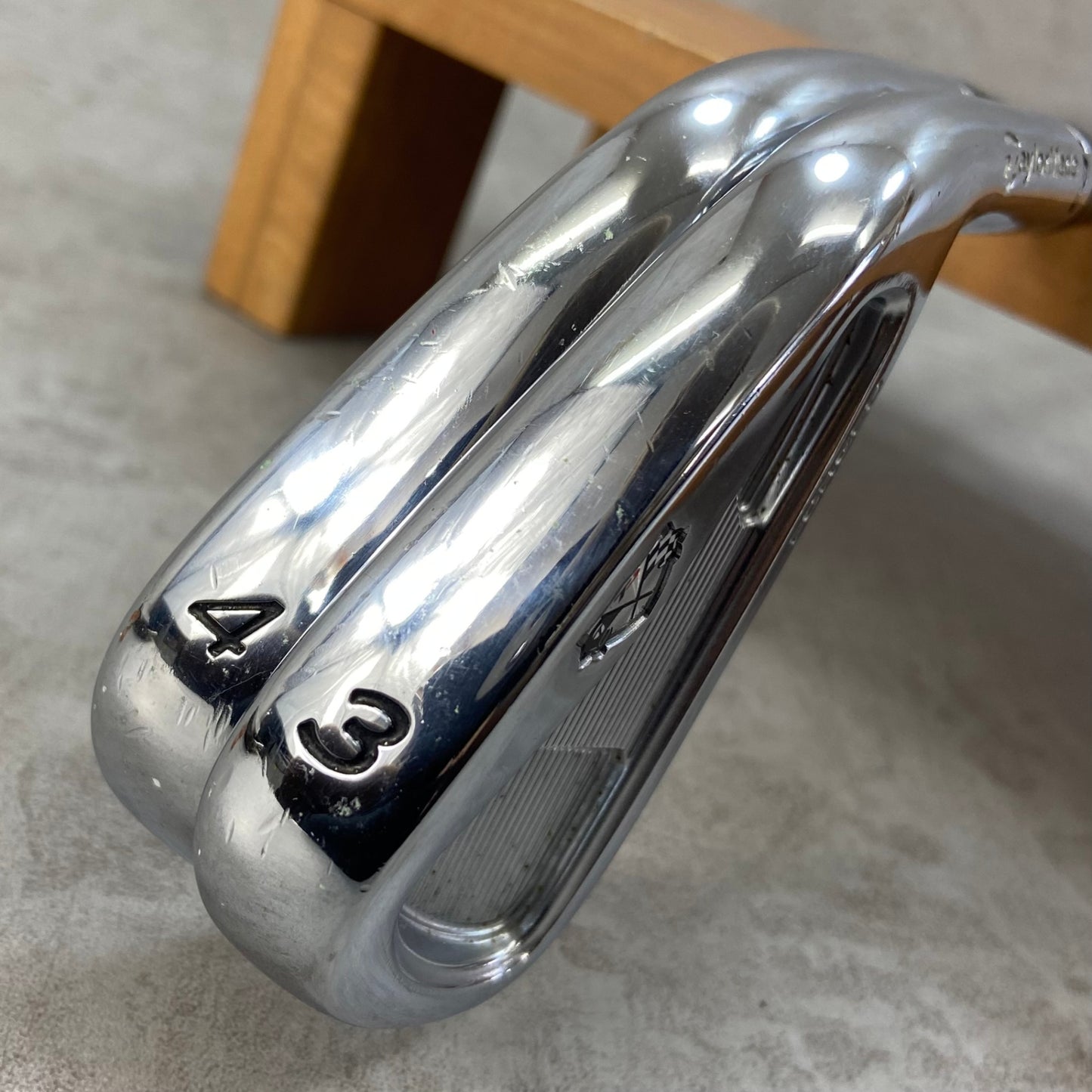 テーラーメイド　TP rac FORGED　メンズゴルフ　アイアンセット　2本　S300 右利き用　ロング　3番　4番　TaylorMade