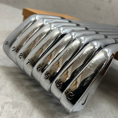 NIKE ナイキ マッスルバック メンズゴルフ アイアンセット 右利き 3番〜PW 8本 N.S.PRO 750GH スチール R