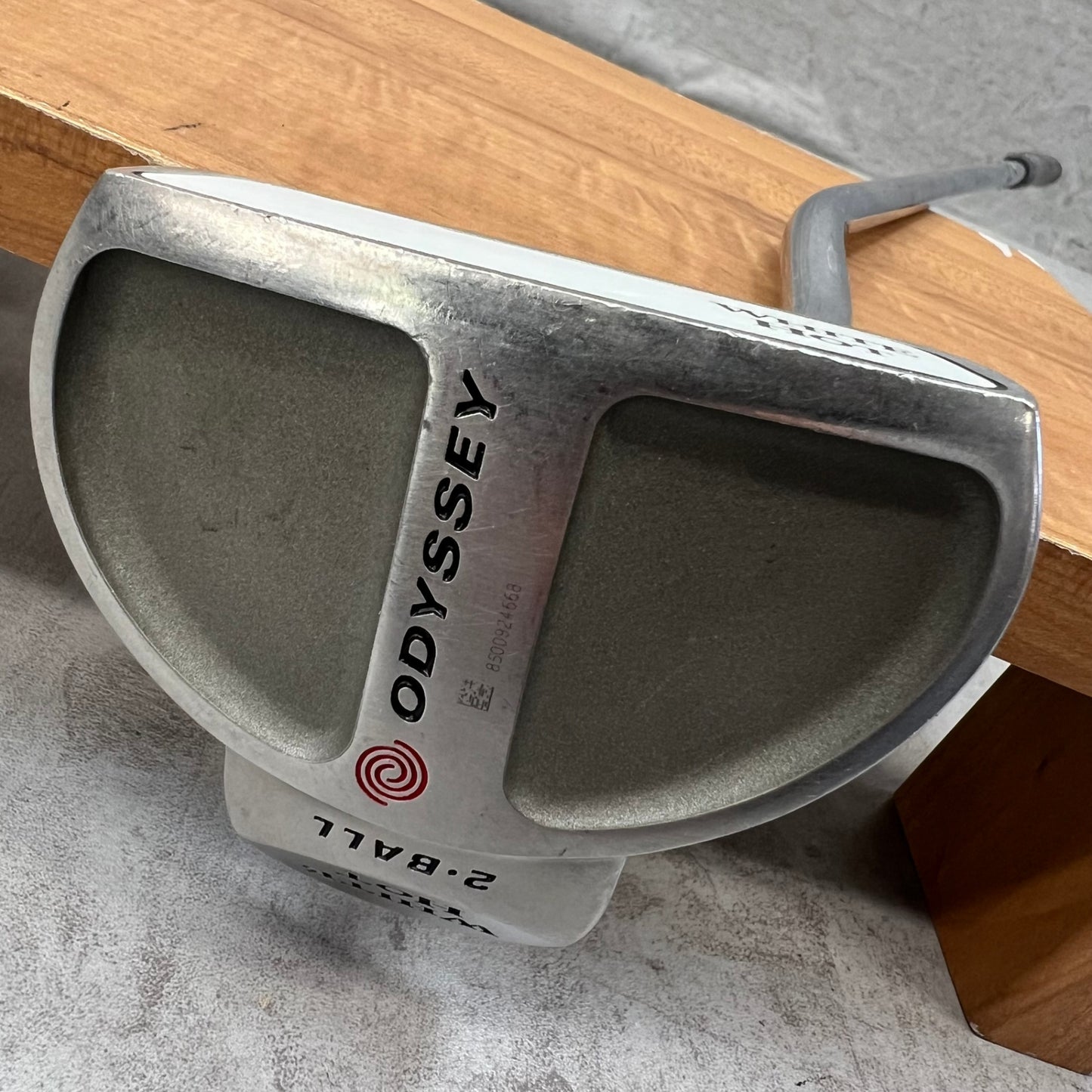 ODYSSEY　WHITE HOT　2BALL　初代　メンズゴルフ　パター　約34インチ　ネオマレット　右利き用　オデッセイ　ホワイトホット　2ボール