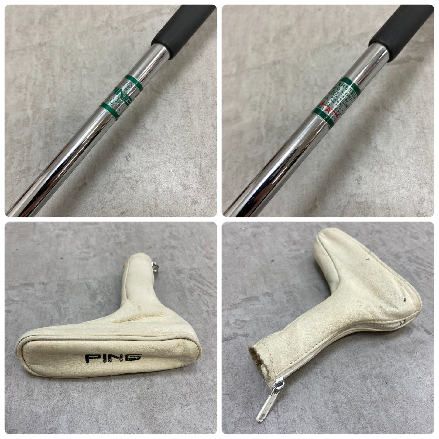 PING　PAL2　メンズゴルフ　パター　ゴールドカラー　35インチ　ピン型　ショートネック　右利き用　ピン　パル2