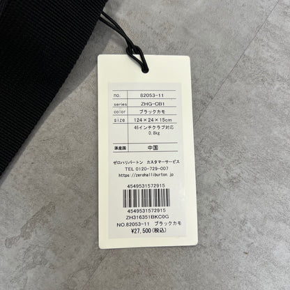 ZERO HALLIBURTON ゼロハリバートン ゴルフクラブケース ZHG-CB1 ブラックカモフラ 46インチ対応 軽量0.8kg ショルダー付き