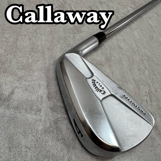 Callaway　キャロウェイ	PROTOTYPE　プロトタイプ　メンズゴルフ	4番アイアン	右利き用　ロング