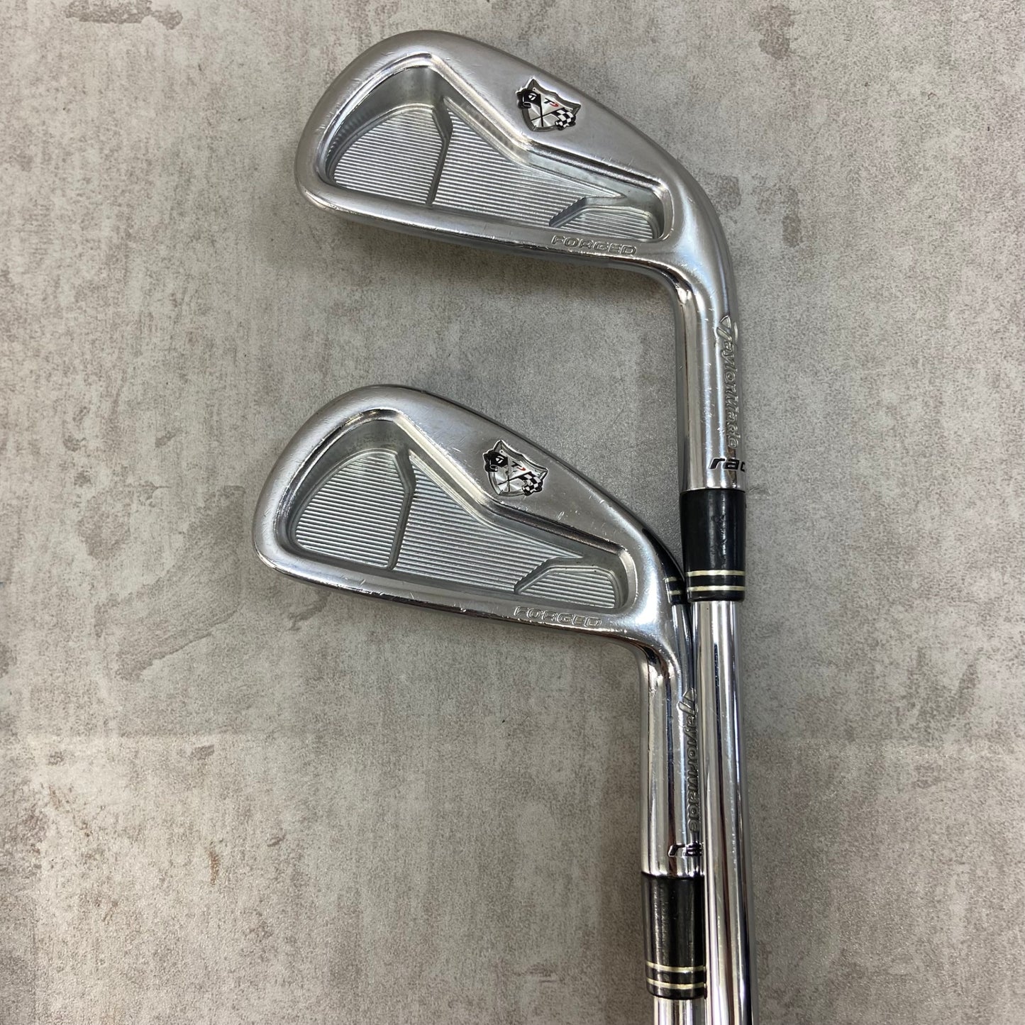 テーラーメイド　TP rac FORGED　メンズゴルフ　アイアンセット　2本　S300 右利き用　3番　4番　ロング　TaylorMade