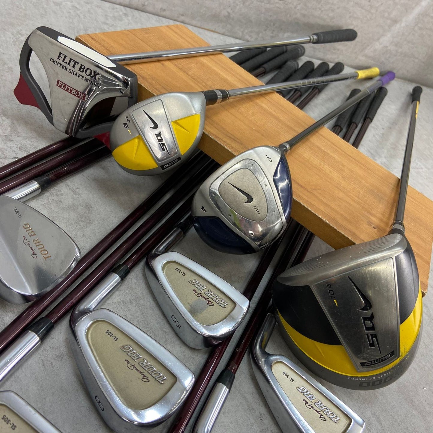 ナイキ　ミズノ　メンズゴルフ　クラブセット　14本　右利き用　NIKE　MIZUNO