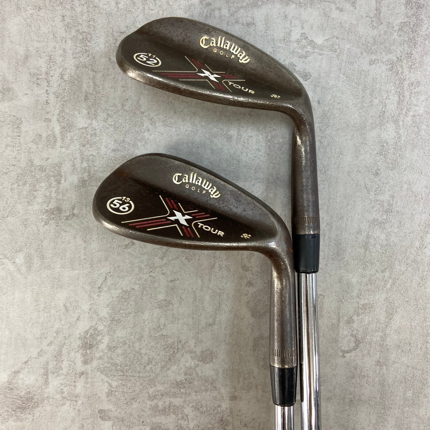 キャロウェイ　X　TOUR　メンズゴルフ　ウェッジセット　2本　S　右利き用　52°　56°　ノンメッキ　Callaway