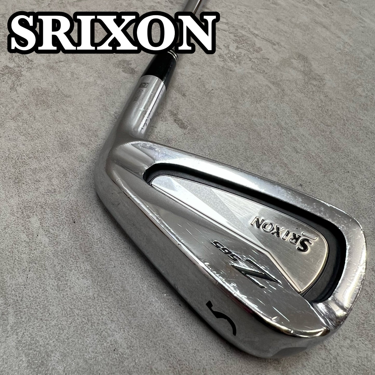 SRIXON　スリクソン　Z565　メンズゴルフ	5番アイアン　D-2　R　右利き用	37.75インチ　ロング