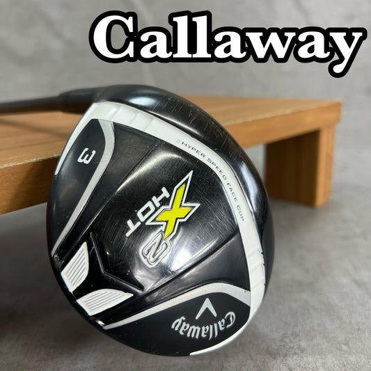レフティー　キャロウェイ　X2HOT　メンズゴルフ　3W SR 左利き用　フェアウェイウッド　Callaway