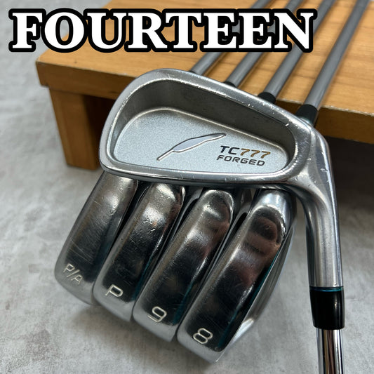 FOURTEEN フォーティーン TC777 メンズゴルフ アイアンセット 5本 右利き用 スチール R N.S.PRO