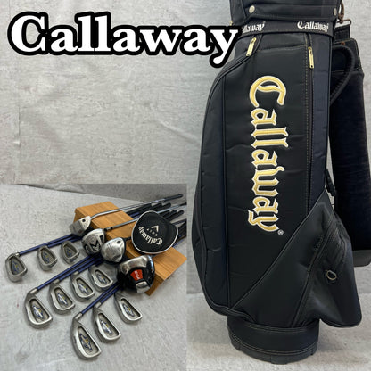 キャロウェイ　メンズゴルフ　クラブ14本セット　右利き用　キャディバッグ付き　Callaway