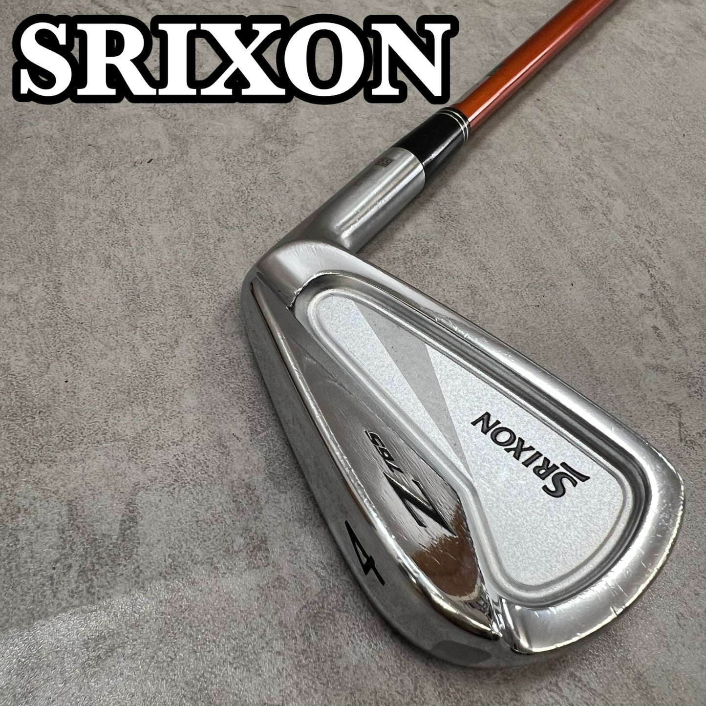 SRIXON　スリクソン　Z765　メンズゴルフ　4番アイアン　D-0　SR　右利き用