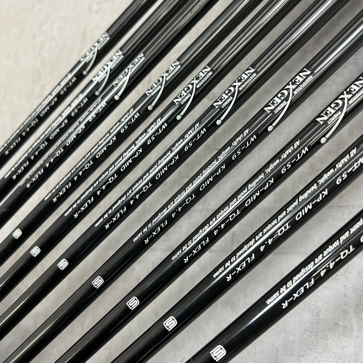 NEXGEN ネクスジェン メンズゴルフ アイアンセット 右利き 3番〜SW 10本 純正カーボン R