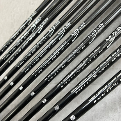 NEXGEN ネクスジェン メンズゴルフ アイアンセット 右利き 3番〜SW 10本 純正カーボン R