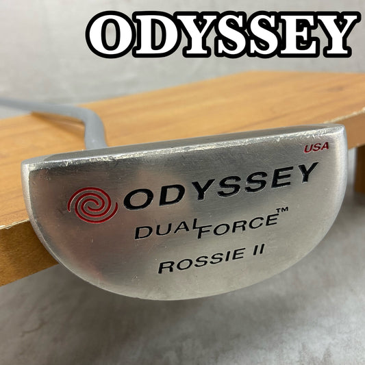 レフティー　オデッセイ　デュアルフォース　ロッシー　2　メンズゴルフ　パター　左　ODYSSEY 　DUAL　FORCE　ROSSIE Ⅱ
