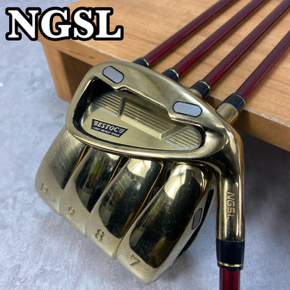 NGSL　エストック　メンズゴルフ　アイアンセット　5本　R　右利き用　ESTOC