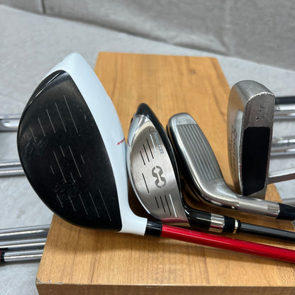 テーラーメイド ナイキ メンズゴルフ クラブセット 12本 右利き用 キャディバッグ付きTaylorMade NIKE