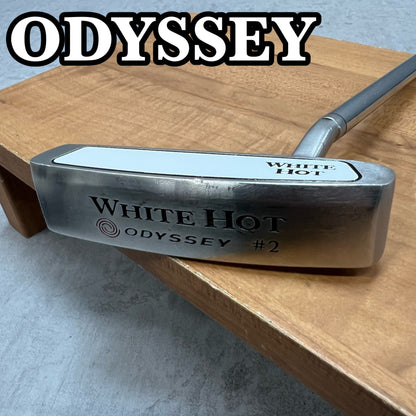 オデッセイ　ホワイトホット ♯2　メンズゴルフ　パター　右利き用　33インチ　ODYSSEY　WHITE HOT