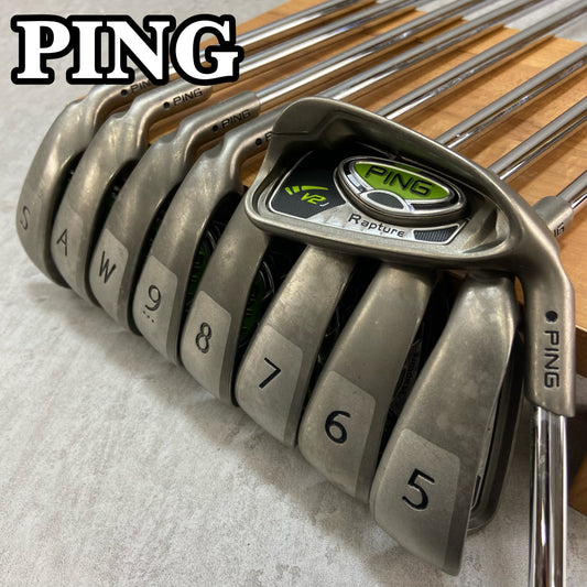 PING　ラプチャー　 V2　メンズゴルフ　アイアンセット　9本　R　右利き用　ピン　Rapture