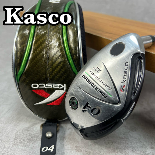 キャスコ　パワートルネード　メンズゴルフユーティリティ　4UT　右利き　フレックスS　KASCO　POWER TORNADO