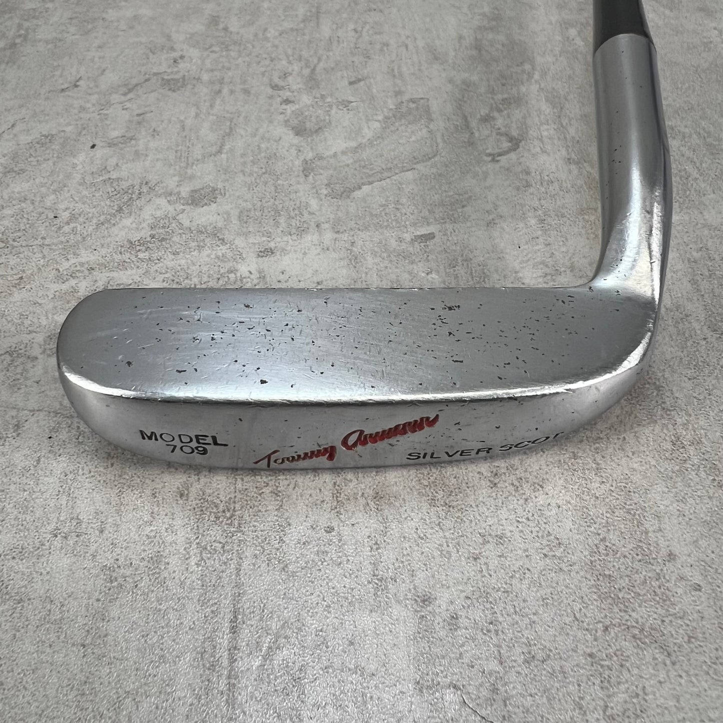 トミーアーマー　709　シルバースコット　メンズゴルフ　パター　L字　ピン型　約35インチ　右利き用　Tommy Armour　SILVER SCOT