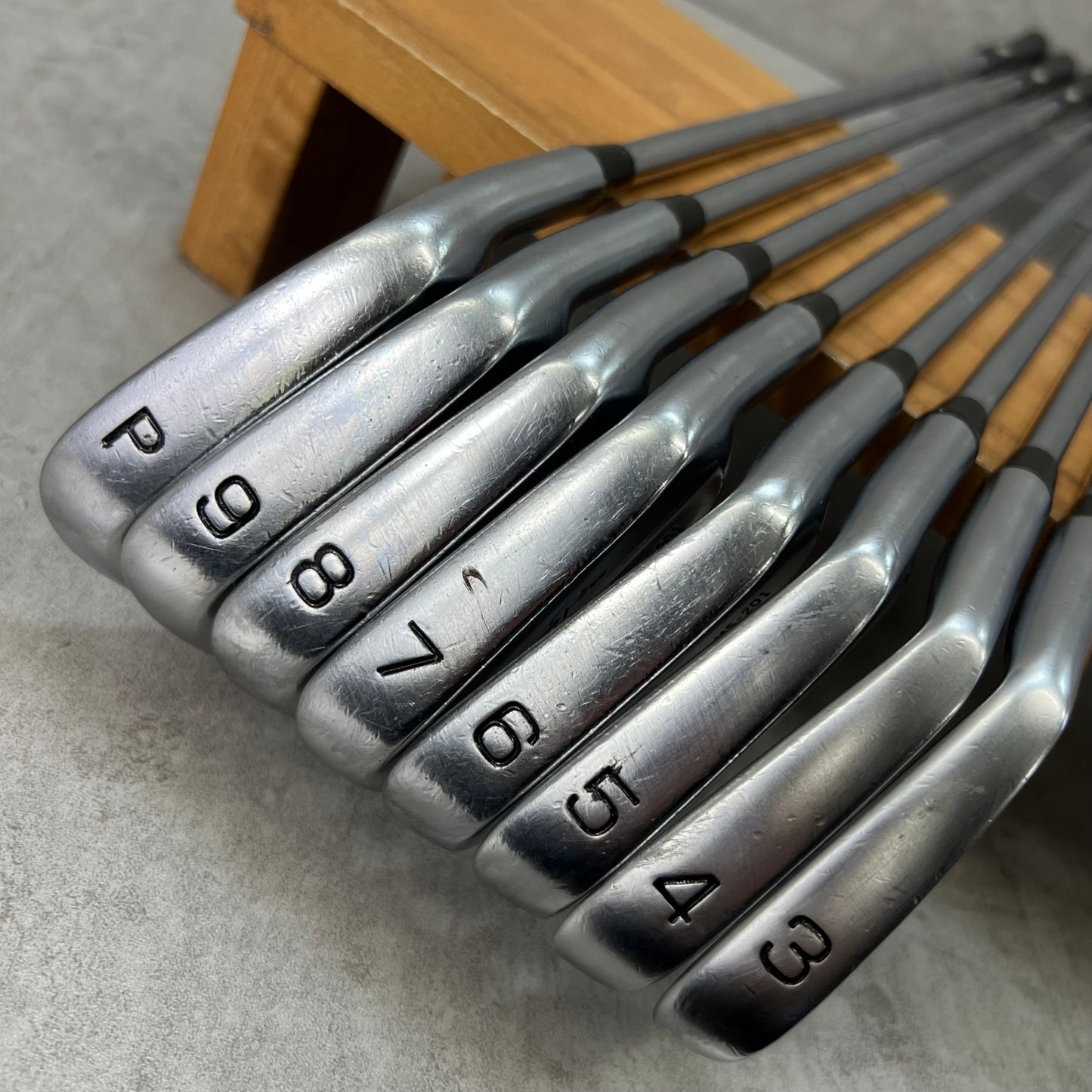 ミズノプロ　MS-201　メンズゴルフ　アイアンセット　8本　X100　右利き用　Mizuno Pro　ダイナミックゴールド