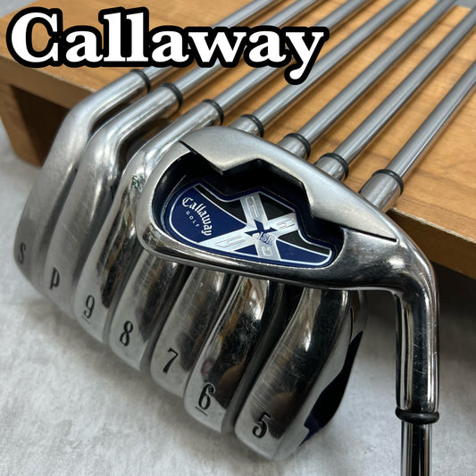 キャロウェイ　X18R　メンズゴルフ　アイアンセット　8本　SR　右利き用　Callaway