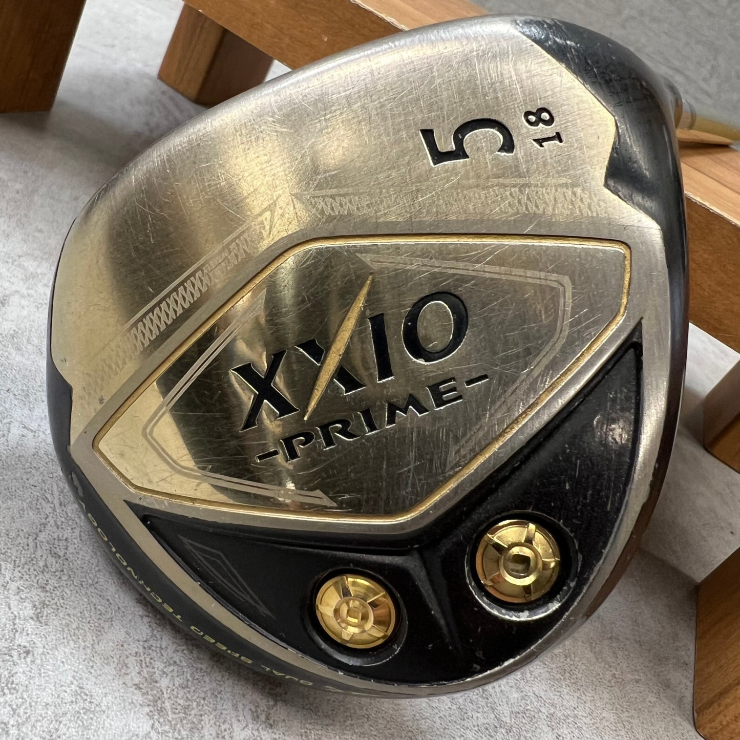 XXIO　ゼクシオ　PRIME　プライム　SP800　メンズゴルフ　ウェアウェイウッド　5W　クリーク　18°　C-6　R　右利き用