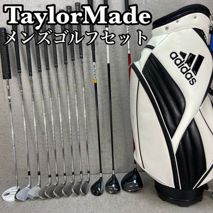 テーラーメイド　アディダス　メンズゴルフ　クラブセット　12本　右利き用　TaylorMade　adidas