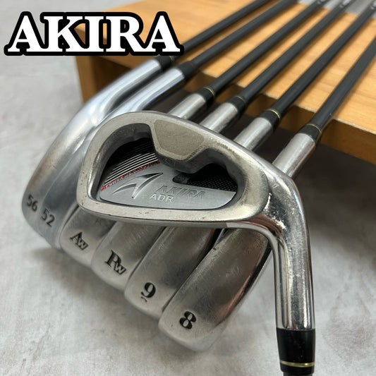 AKIRA　ADR　メンズゴルフ　アイアンセット　7本　R2　右利き用　アキラ