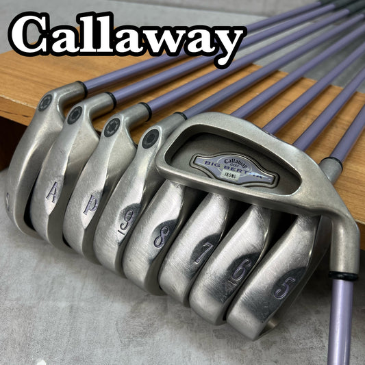 キャロウェイ　ビッグバーサ　レディースゴルフ　アイアンセット　9本　L　右利き用　Callaway　BIG BERTHA