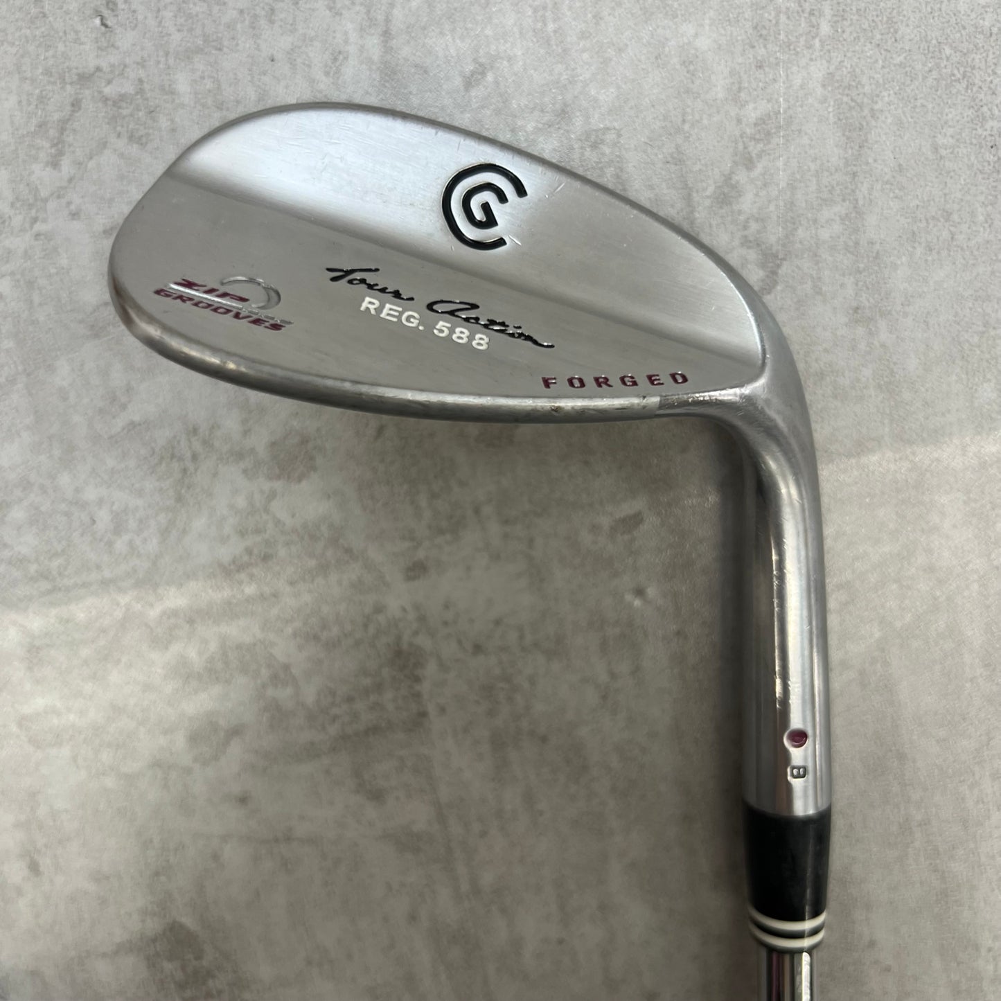 Cleveland　クリーブランド　ツアーアクション　REG.588　メンズゴルフ	サンドウェッジ	58°	35インチ	D-2	S　右利き用