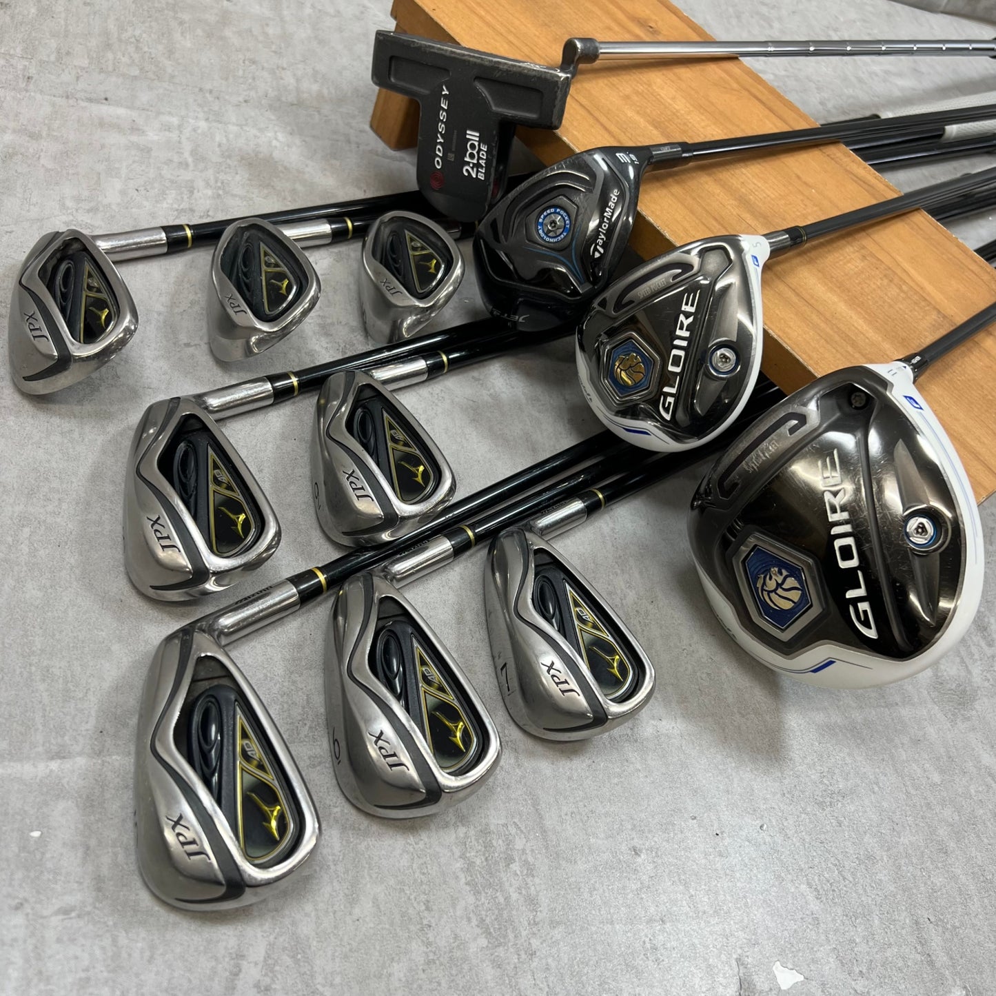 テーラーメイド ミズノ メンズゴルフ クラブセット 12本 右利き用 TaylorMade MIZUNO