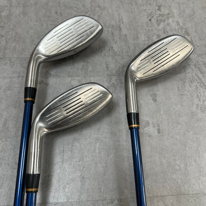 SPALDING スポルディング ハイボール パワーアイアン メンズゴルフ アイアンセット 5〜PW 6本 右利き用 カーボン R　中空