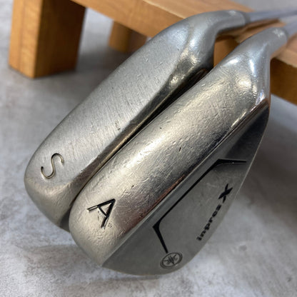 ヤマハ　フォージド　インプレス　X メンズゴルフ　ウェッジセット　2本　S 右利き用　52° 56°　アプローチ　サンド　YAMAHA　FORGED inpres