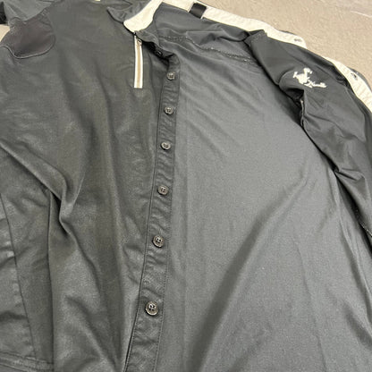 オークリー　メンズ　ゴルフウェア　半袖トップス　L　ブラック　黒　Oakley